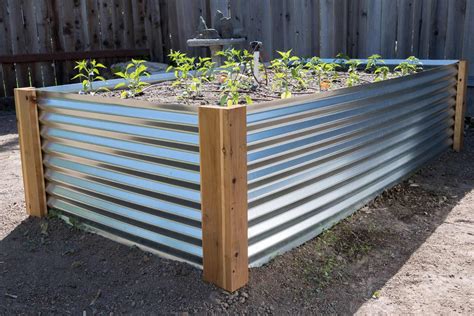 steel garden boxes|metal above ground planter boxes.